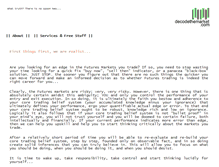 Tablet Screenshot of decodethemarket.com